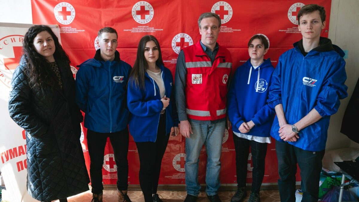 Студенты из Саратова собрали гуманитарный груз для народа Донбасса https://web.telegram.org/